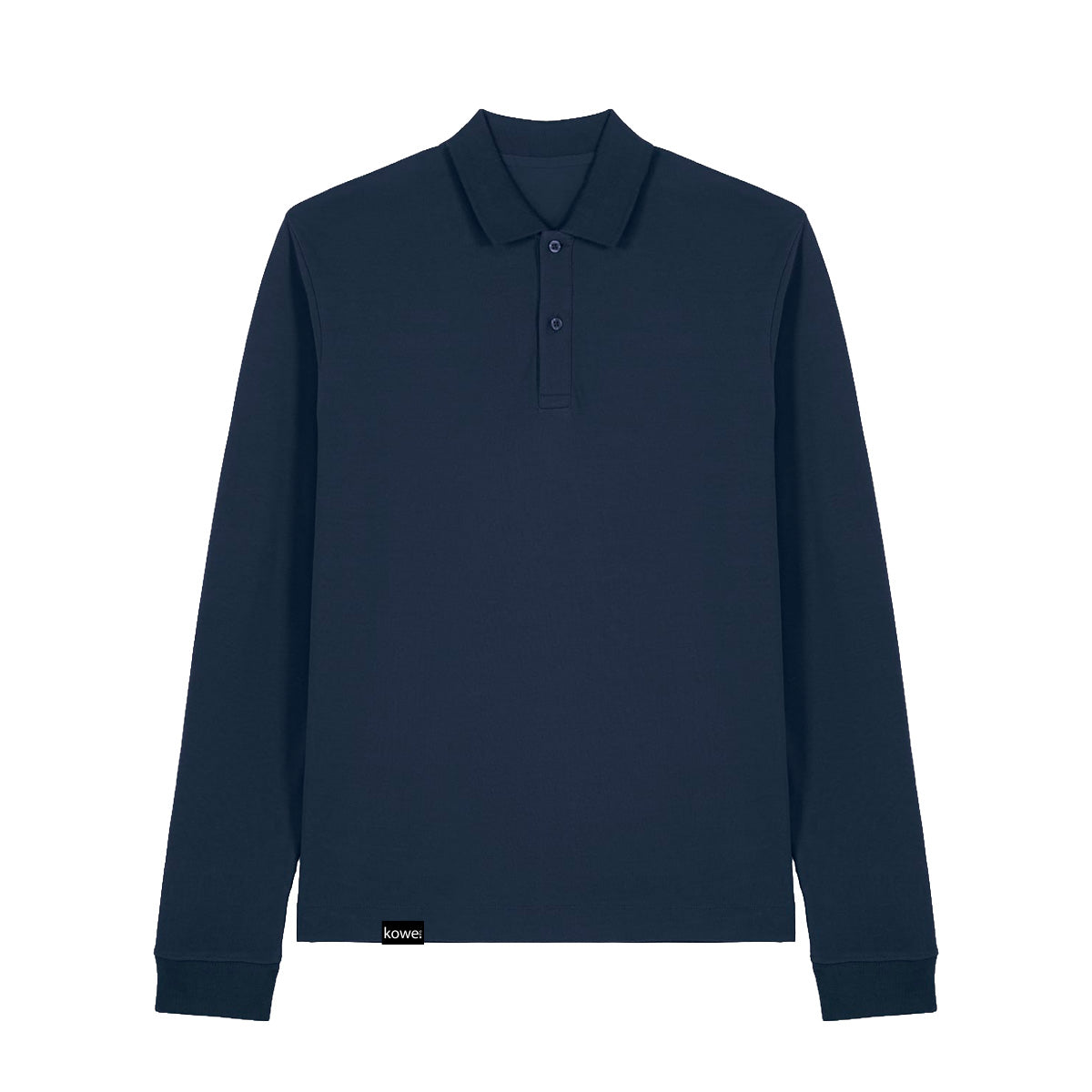 Unisex Langarm-Poloshirt