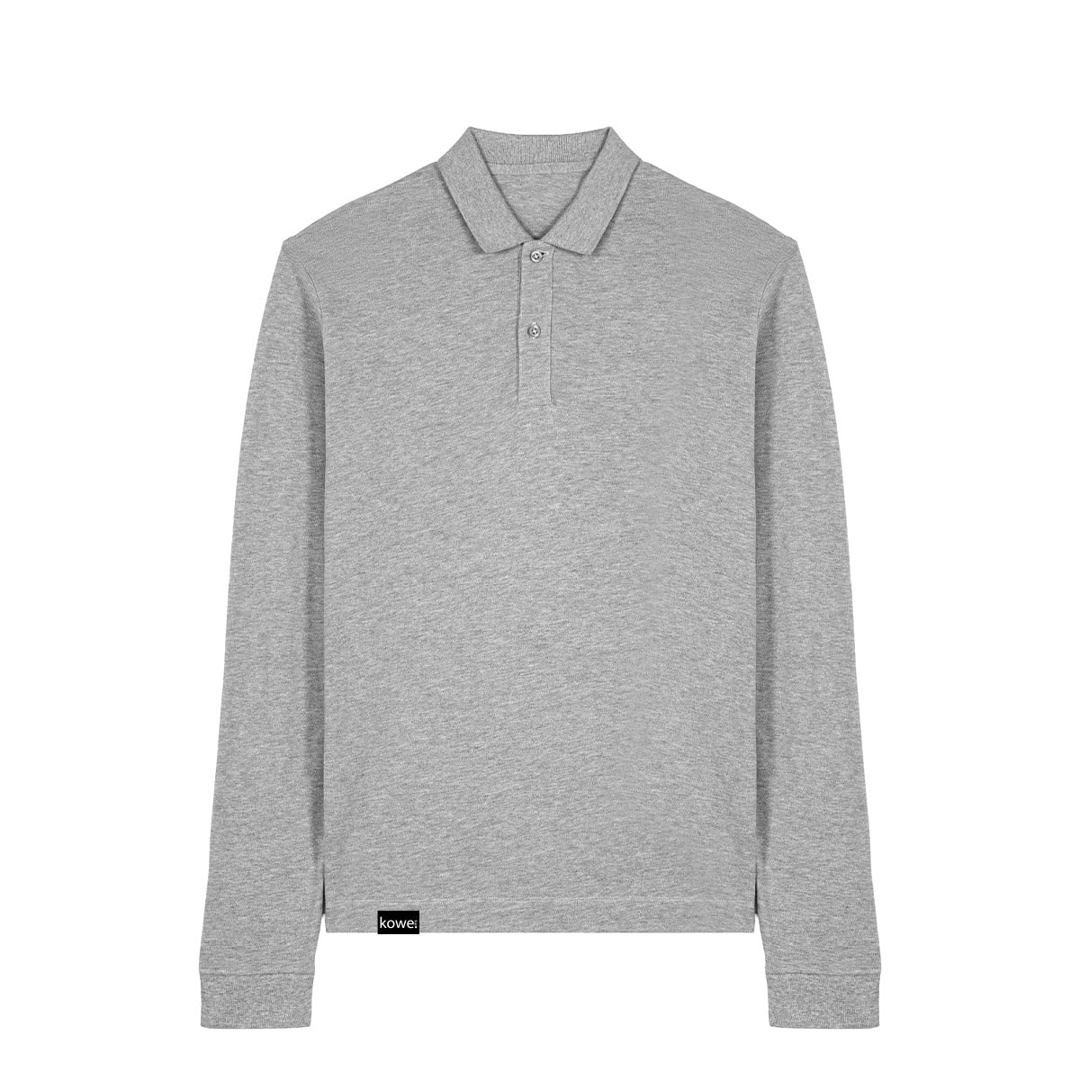 Unisex Langarm-Poloshirt
