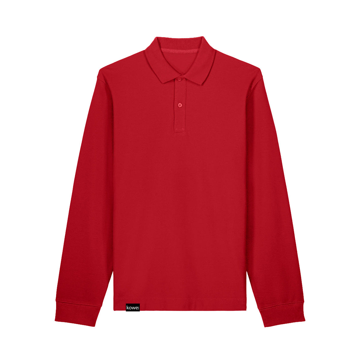 Unisex Langarm-Poloshirt