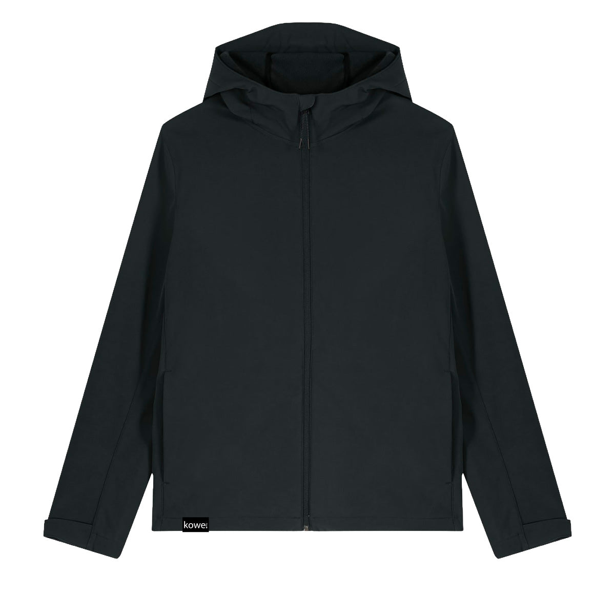 Herren Softshelljacke mit Kapuze