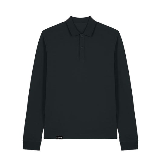 Unisex Langarm-Poloshirt