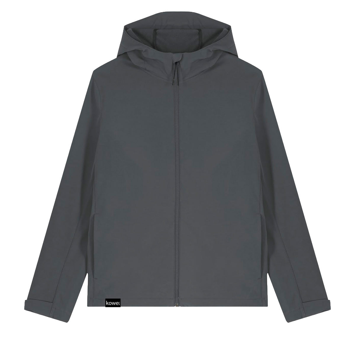 Herren Softshelljacke mit Kapuze