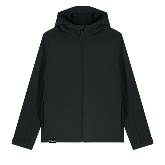 Herren Softshelljacke mit Kapuze